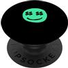 Light Teal Aqua Graphic Color Tee Colore verde acqua chiaro Hustle Vision Light Teal Aqua Graphic PopSockets PopGrip Adesivo