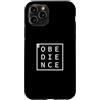 DEFINE ME WORD SIMPLE CLASSIC SQUARE BOX Custodia per iPhone 11 Pro T-SHIRT SCATOLA QUADRATA CLASSICA SEMPLICE DEFINE ME WORD OBEDIENCE DEFINE ME