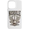 Vintage American Nash City Distressed Co Custodia per iPhone 14 Pro Max Nashville Country Music 80's Rock Star: Tennessee USA Retro