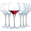 Chef & Sommelier - Collezione Open Up - 6 bicchieri da vino 47 cl in cristallino - Soft - Moderni ed eleganti - Made in France - Imballaggio rinforzato - Trasparente, confezione rinforzata.