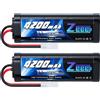 Does not apply 7,2V 4200Mah RC Nimh Batteria per HPI Losi Kyosho Tamiya Camioncino (2 Batteria)
