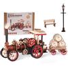 Puzzle 3D Legno Auto Modellismo Da Costruire Adulti, Kit Modello Di Locomotiva a