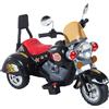 HOMCOM Moto Elettrica per Bambini 3 Ruote Batteria 6V Suoni e Luci 92x53x67cm