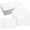 SHUTIANYA 100 PzBuste B6, Buste Bianche Piccole, Busta Lettera 13x18 cm, 120 g/m² buste lettere bianche in carta kraft per biglietti d'auguri, inviti di matrimonio, biglietti di compleanno, inviti