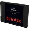 SanDisk SSD Ultra 3D 500 GB 2.5" SATA III 3D NAND Velocità 560 MB/s