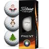 Titleist Pro V1 Christmas Golfbälle - 3er Pack