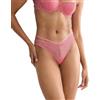 Triumph Donna That Night in Vegas String Briefs, Rosa Selvatica, 42
