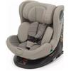 Foppapedretti Seggiolino Auto FP360 Quick i-Size 40-150 cm con Base Isofix Girevole e Top Tether - da 0 a 12 anni - Desert