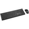 Kensington KM150 EQ - Set tastiera e mouse - full size - wireless - 2,4 GHz - QWERTY - Svizzera - Ka