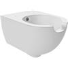 CERAMICA FLAMINIA Wc con Bidet integrato App Flaminia Sospeso Disabili 54x36x H48 cm Scarico a Vortice Bianco Lucido - Cod. Articolo: AP115SE