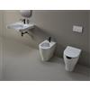 CERAMICA FLAMINIA Sanitari App Disabili Filomuro Vortice 54x36 cm H. 48 Traslato Copriw. Slim Ap. Front. Soft Close Bianco - Cod. Articolo: AP114RS+AP214+APCW05