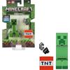 Mattel Minecraft Action Figure & Accessori Confezione da 2 con Creeper in scala da 8,3 cm