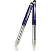 TopHomer Penna a sfera a LED 3 in 1 con luce, penna stilo multifunzione illuminata per dispositivi touchscreen (blu, confezione da 2)