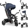 Lionelo Haari 2 in 1 Triciclo bici e passeggino per bambini fino a 25kg, Pieghev