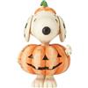 Enesco JIM SHORE Peanuts Snoopy Pumpkin Halloween Mini Figure 6002777 Enesco Model