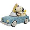 Enesco JIM SHORE Peanuts Snoopy Woodstock Car Surfing Figure 6016272 Enesco Beach Japan