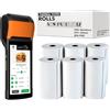 now products Rotoli di carta termica per ricevute, 80 x 40 mm, senza BPA, per PDQ, carte di credito, POS, registratori di cassa, ideali per piccole imprese, qualità premium, colore bianco (20 rotoli)