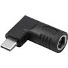 AKYGA Adattatore di ricarica per notebook AK-ND-D02, 65 W, 7,4 x 5,0 mm + pin/USB-C nero