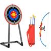 vidaXL Set di Tiro con l'Arco per Bambini Arco e Frecce con Bersaglio