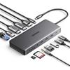 UGREEN Revodok Pro 313 Docking Station Triple Display, 13-in-1 USB C Dock con doppia HDMI, DP, 10 Gbps USB-C e USB-A Data Port, 100W PD, Ethernet, SD/TF, 3.5mm Audio per XPS, Thinkpad e altro