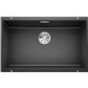 Blanco SUBLINE 700-U - Lavello da cucina in granito sotto-top per basi di lavello con larghezza di 80 cm - SILGRANIT - Grigio - 523442