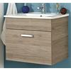 PELIPAL - Mobile sottolavabo in rovere San Remo, riproduzione trasversale, 44 x 72 x 50 cm