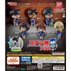 Detective Conan Conan Team Plus Figure set completo 6 capsule giocattolo NUOVO