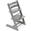 Stokke Sedia Tripp Trapp di , Storm Grey - Sedia evolutiva e interamente regolabile per neonati, bambini e adulti - Comoda, confortevole ed ergonomica - Modello classico