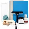 Artway Lino Printing Kit per linoleografia, Plastic