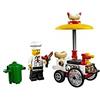Lego, 30356, carretto dell'hot dog in sacchettino di plastica