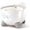 Catit PIXI Fontana per gatti 2,5 l bianco acciaio inox | Fontana per gatti con triplo filtro e opzioni ergonomiche per bere