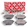 febi bilstein 16959 Kit pastiglie freno con materiale di fissaggio, 1 unità | Compatibile con: CITROËN BERLINGO, BERLINGO Kasten/Großraumlimousine, C4 GRAND PICASSO II, C4 PICASSO II, C4 PICASSO II Van