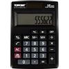 Stylex 42860 - Calcolatrice tascabile Alpha con funzione di memoria, display LCD a 12 cifre, funzionamento a batteria e solare