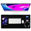 IPEA Tappetino per Mouse e Tastiera XXL in Ecopelle Premium - [ 70 x 40 cm ] - Tappetino Gaming Esteso da Scrivania per Monitor, Computer, Tablet, Oggetti - Lungo, Antimacchia, Idrorepellente