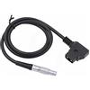 HangTon D-tap 0B - Cavo di alimentazione a 2 pin per video senza fili Teradek Bond Bolt Cube (90 cm)
