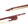 YoungMonic Snakewood Barocco Violino Arco 4/4 Letterwood, Archi per violino Camber Esterni Archi Lungo Vite Full Size Naturale Bow Hair