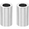PATIKIL Distanziali in Acciaio Inossidabile M6, 2pz Distanziali Metallici 6,2mm ID x 10mm OD x 20mm L Distanziali a Vite Standoff Rotondi per Viti 1/4 o M6