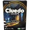 Hasbro Gaming Set da Tavolo Cluedo Escape: Mistero in Hotel Black, Gioco da Tavolo in Stile Escape Room per Feste, monouso, Giochi di Mistero Cooperativi da 1 a 6 Giocatori