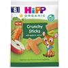 Hipp Crunchy Sticks Snack per bambini gusto mela e carota 8m+, 30g