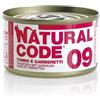 Natural Code 09 (tonno e gamberetti) : Formato - 85gr.