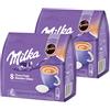 Senseo Milka Choco Pads - Set di 2 cialde al cioccolato, bevande al cacao, cialde