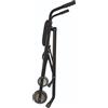 Identités, Rollator 2 ruote Classic acciaio, Sicuro la Mobilità delle Persone, Leggero, Peso 4,5 kg, Robusto, Peso massimo 136 kg, Pieghevole Rapidamente, Sedile Comodo, Freni Integrati