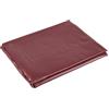 Fetish Collection fancy Unisex-adulto scivoloso PVC Flat Bedsheet doble, Rojo