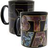 Star Wars Pyramid SCMG24755 Star Wars (Logo Characters) Heat Change Mug, 11 oz/315 ml