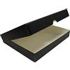 Lineco Archival Folio Storage Box Box Metal Edge Archival Boxboard, coperchio a conchiglia. 24,1 x 31,8 x 4,4 cm.