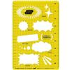 ほぼ日 Hobonichi Techo Accessories - Stencil Hobonichi, motivo: bolle di discorso