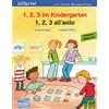 Hueber 1, 2, 3 im Kindergarten. Kinderbuch Deutsch-Italienisch: 1, 2, 3 all'asilo [Lingua tedesca]