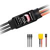 HAWK'S WORK ESC Senza Spazzole, 20A Motore Brushless Regolatore Elettronico di velocità BEC 5V 1A con connettori XT60 e 3,5mm, Super Leggero e Piccolo (1 Pack)