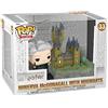 Funko Pop! Town: HP Co0th - Minerva McGonagall With Hogwarts - Professoressa McGranitt - Harry Potter- Figura in Vinile da Collezione - Idea Regalo - Merchandising Ufficiale - Movies Fans