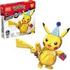 Mega Bloks Mega Construx, Pokémon Pikachu da Costruire, con 280 Mattoncini, Giocattolo per Bambini 6 +Anni , GWY76, Esclusivo Amazon